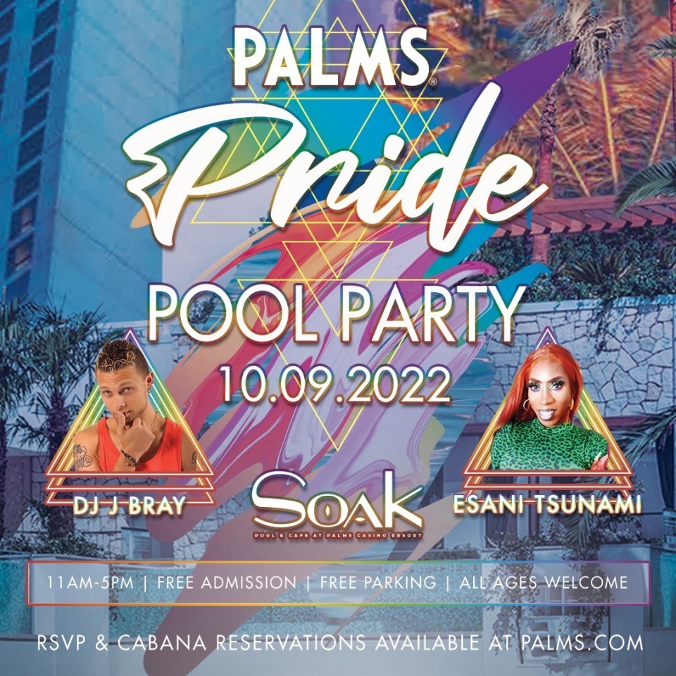 Palms Pride Pool Party
